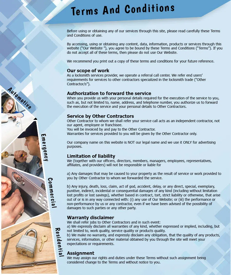 City Locksmith Services Waddell, AZ 623-745-3617